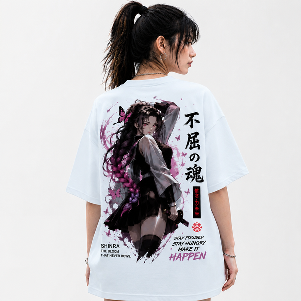 Tokiyo Lifestyle Women Oversized T-Shirt - TOVWO003 - White - Image 2