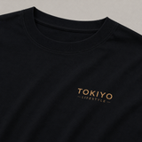 Tokiyo Lifestyle Oversized T-Shirt - TOTM008 - Black - Image 3