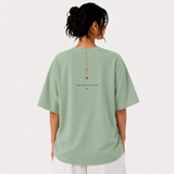 Tokiyo Lifestyle Women Oversized T-Shirt - TOVWO018 - Pista - Image 2