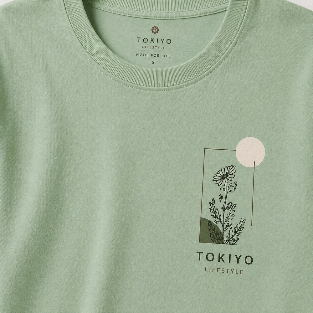 Tokiyo Lifestyle Women Oversized T-Shirt - TOVWO011 - Pista - Image 3
