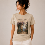 Tokiyo Lifestyle Women Regular T-Shirt - TRTWO004 - Beige - Image 1