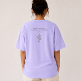 Tokiyo Lifestyle Women Oversized T-Shirt - TOVWO008 - Lavender - Image 2