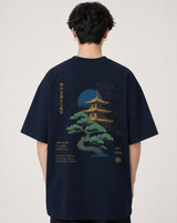 Tokiyo Lifestyle Oversized T-Shirt - TOTM008 - Airforce - Image 2