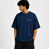 Tokiyo Lifestyle Oversized T-Shirt - TOTM021 - Airforce