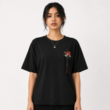 Tokiyo Lifestyle Women Oversized T-Shirt - TOVWO017 - Black - Image 1