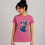 Tokiyo Lifestyle Women Regular T-Shirt - TRTWO002 - Onion Pink - Image 1