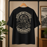 Tokiyo Lifestyle Oversized T-Shirt - TOTM022 - Black
