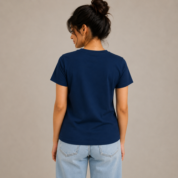 Tokiyo Lifestyle Women Regular T-Shirt - TRTWO002 - Airforce - Image 2