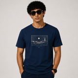 Tokiyo Lifestyle Regular T-Shirt - TRTM007 - Airforce - Image 1