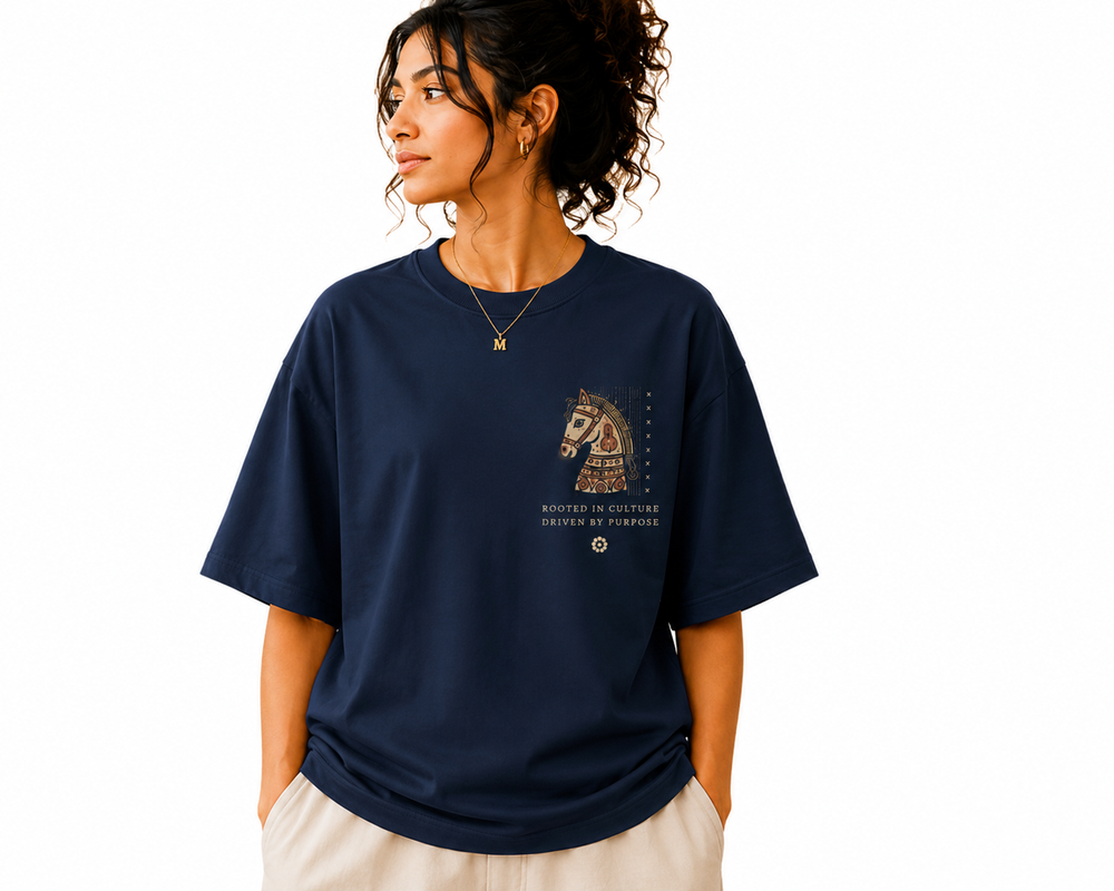 Tokiyo Lifestyle Women Oversized T-Shirt - TOVWO023 - Airforce