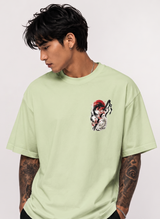 Tokiyo Lifestyle Oversized T-Shirt - TOTM015 - Pista