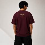 Tokiyo Lifestyle Oversized T-Shirt - TOTM039 - Wine