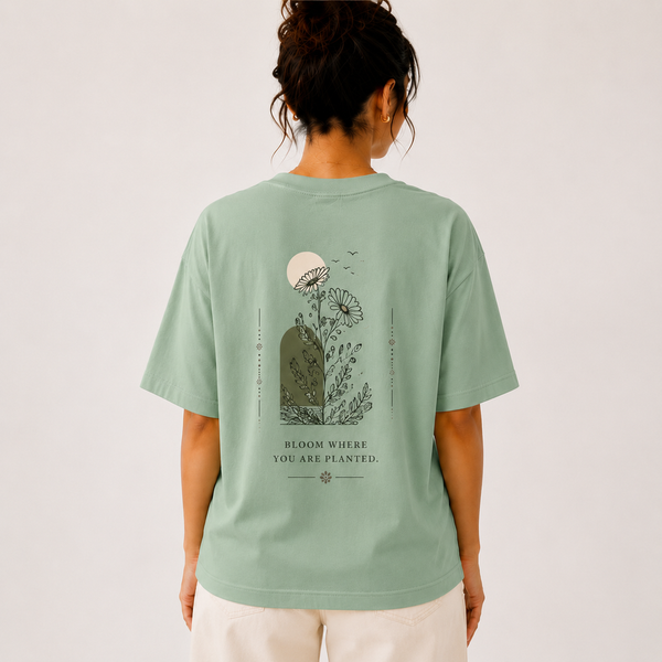 Tokiyo Lifestyle Women Oversized T-Shirt - TOVWO011 - Pista - Image 2