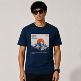 Tokiyo Lifestyle Regular T-Shirt - TRTM006 - Airforce - Image 1