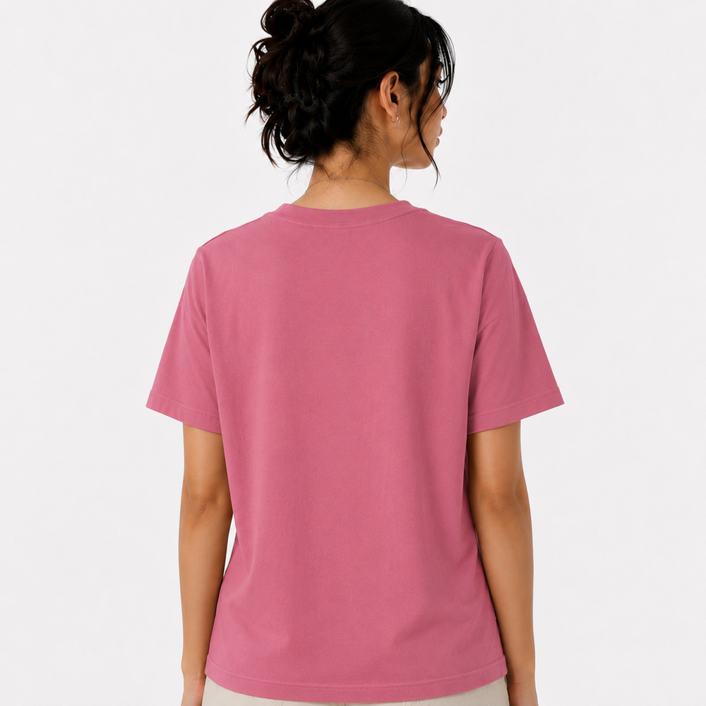 Tokiyo Lifestyle Women Regular T-Shirt - TRTWO005 - Onion Pink - Image 2